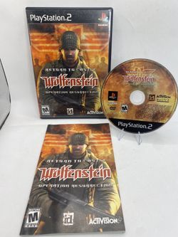Return to Castle Wolfenstein: Operation Resurrection (PlayStation 2 PS2) CIB B