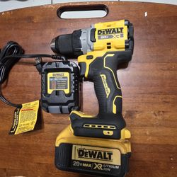 Dewalt Drill With Charger and Battery  Brushless  Motor.