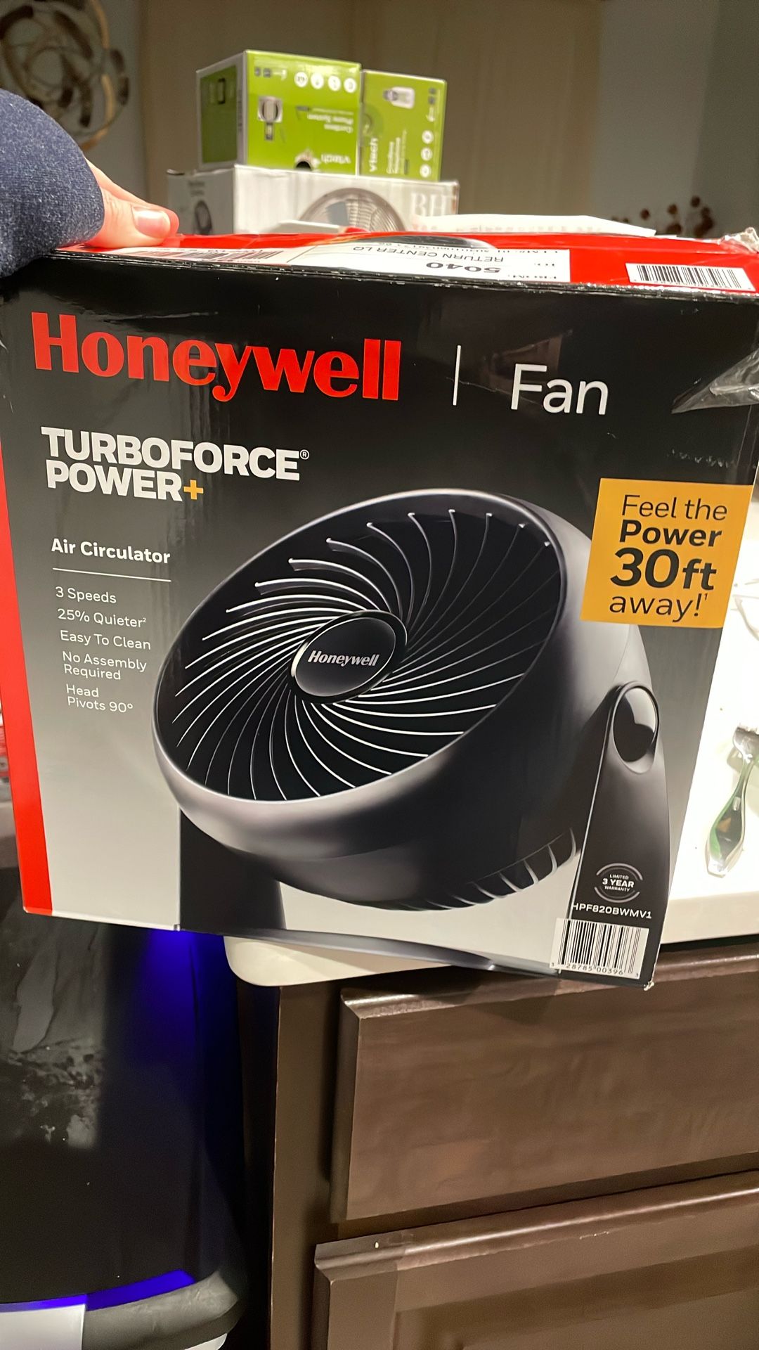 Honeywell fan