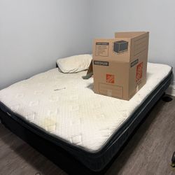 Free Queen Mattress And Bed Frame Also A Sofa Couch
