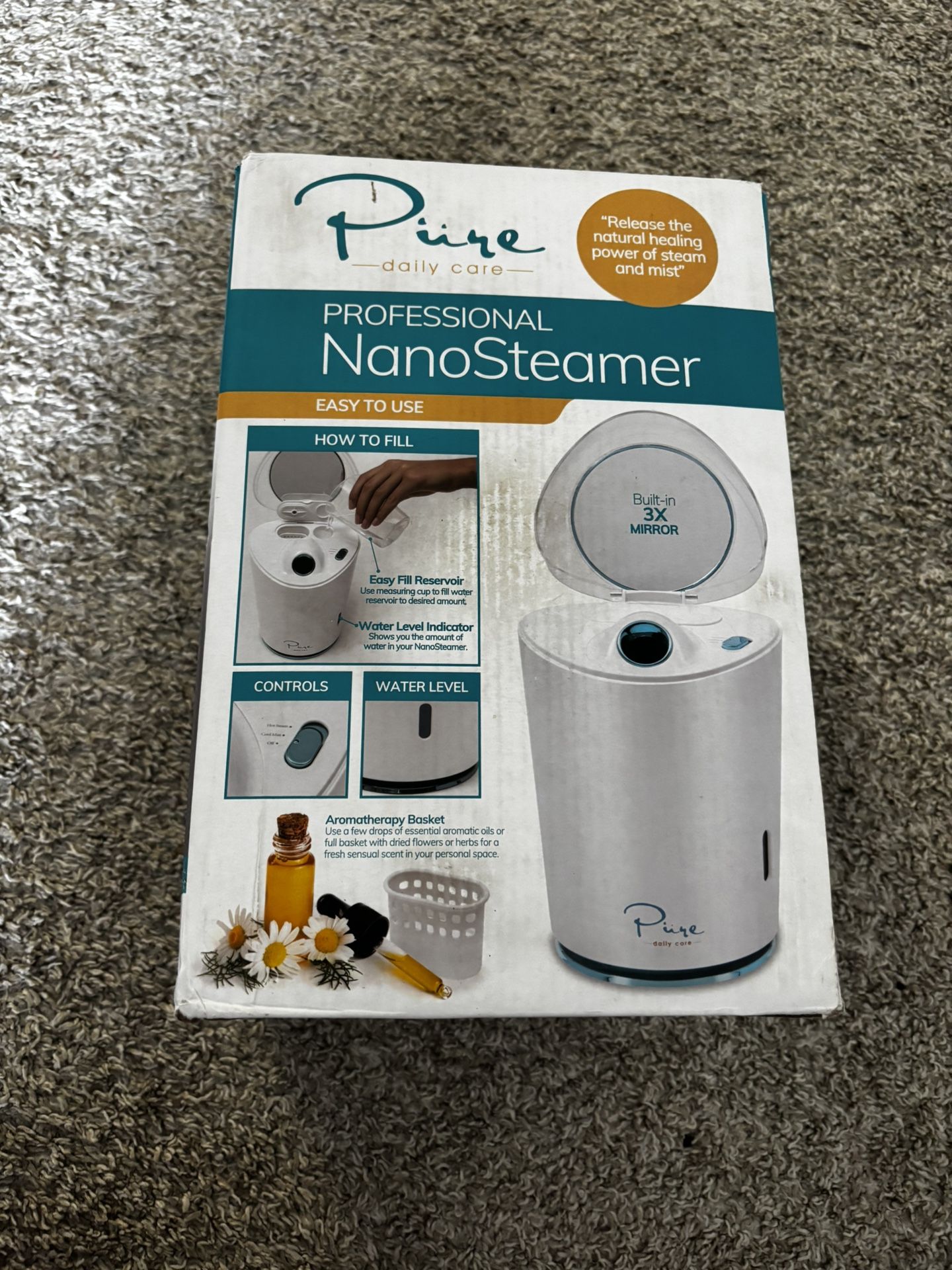 Pure Daily Care Professional NanoSteamer – Facial Steamer