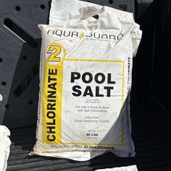 Aqua Guard 40lb bags of Pool Salt