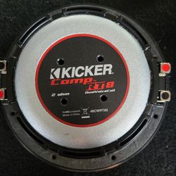 KICKER SUBWOOFER 8INCH
