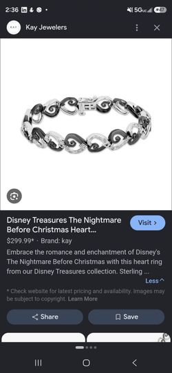 Nightmare before Christmas bracelet