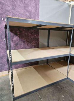 Shelving 72 in W x 48 in D Boltless Storage Racks Similar To Uline Shelves Delivery Available