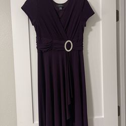 R&M Richards Purple Dress- Size 6