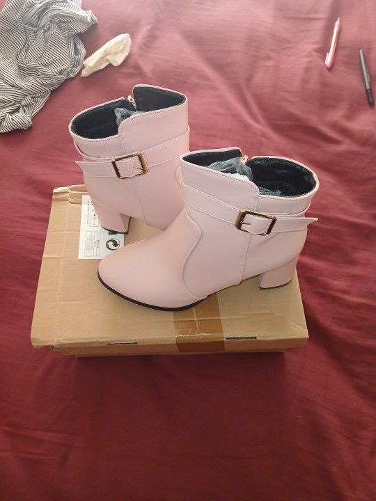 Pink Boots