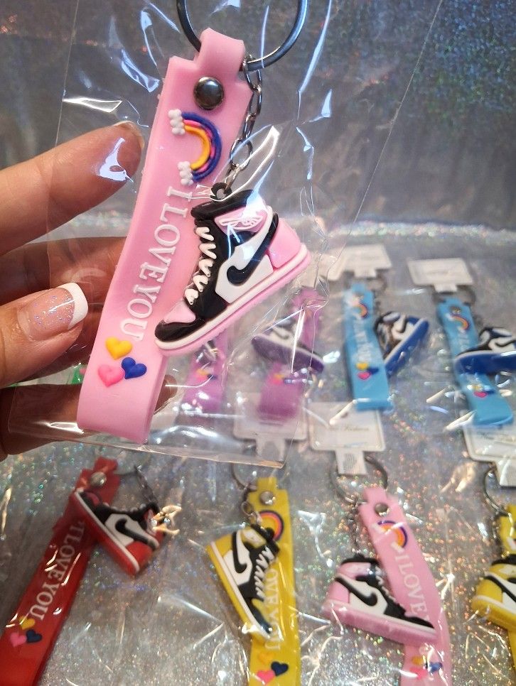New Nike Sneaker Keychains - $3.25 Each