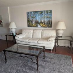 3 Piece Living Room Coffee & Side Table Set