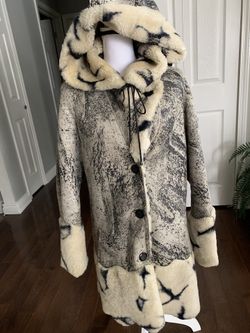 Genuine Shearling Coat size M