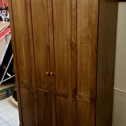 Heavy Solid Wooden Wardrobe/Entertainment Center or BAR