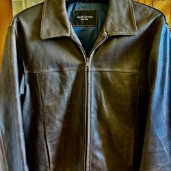 Jacob Stevens Lambskin Leather Jacket