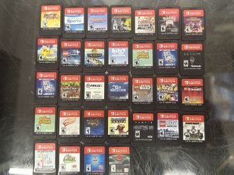 NINTENDO SWITCH VIDEO GAME CARTRIDGES ($35each)