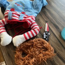 Chucky Dog Costume