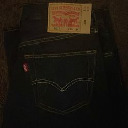 levi’s 501’s charcoal size 33 34