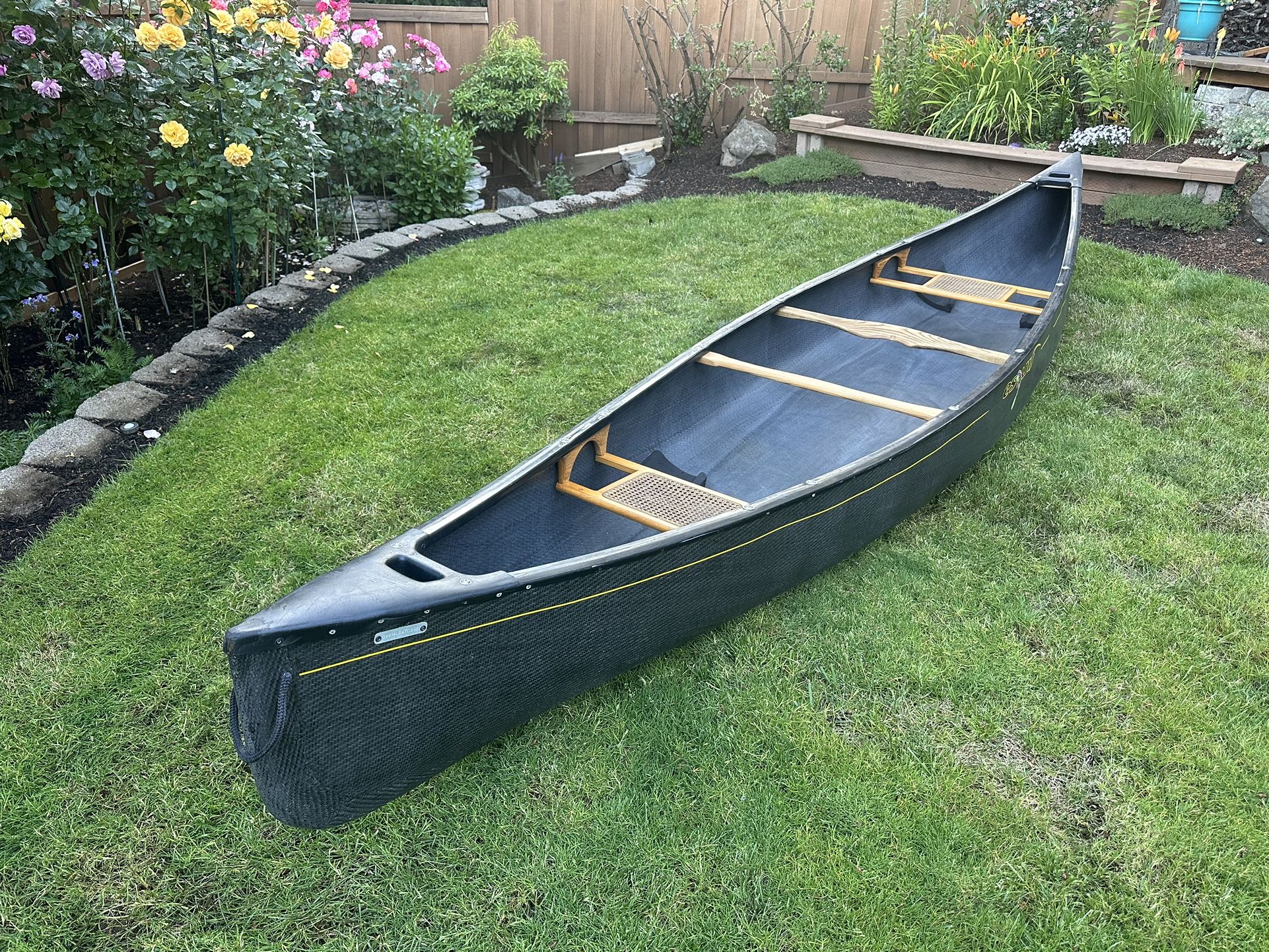 PROJECT CANOE! 17.5 Esquif Mistral Twin-Tex Carbon Fiber Canoe