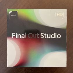 Apple Final Cut Studio Upgrade - 7 DVDs (MB643Z/A)