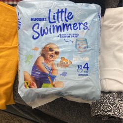 Brand New Little Swimmers Huggies Diapers 