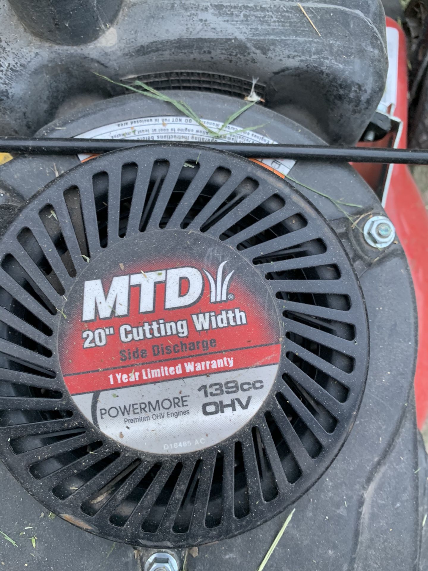 MTD lawnmower for Sale in San Antonio, TX OfferUp