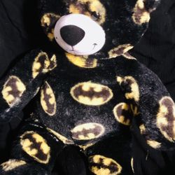 BEST OFFER NOT FREE!  Build a Bear Workshop Superhero Batman (15 “Sitting 21” Long) Plush Toy Retired Collectible B.OFFER NOT FREE