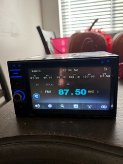 Boss Double Din Stereo
