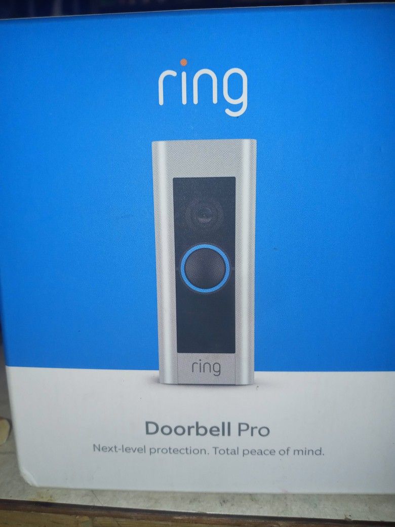 Ring Doorbell Pro New Inbox Never Opened@50$Got It As A Gift But Recently Moved Into A Secured Access Apartment And NowHave No Use For It