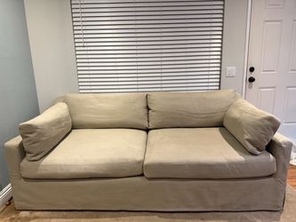 Restoration Hardware 86” sofa