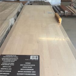 25”x96” Butcher Block Countertops 