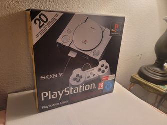 SONY PLAYSTATION 1 CLASSIC MINI BRAND NEW FACTORY SEALED 20 GAMES 