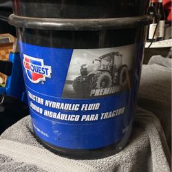 CarQuest Tractor Hydraulic Fluid  It’s About 4 Gallons On Each Bucket Total Of 8 Gallons 