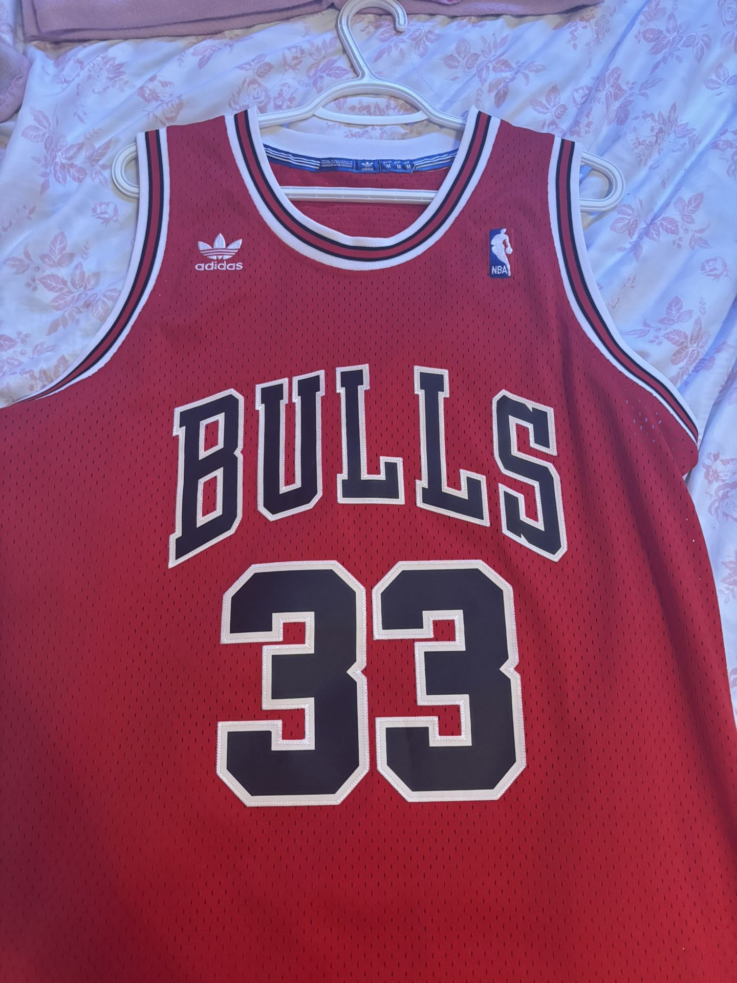 Scottie Pippen Hardwood Classic Red Jersey Medium