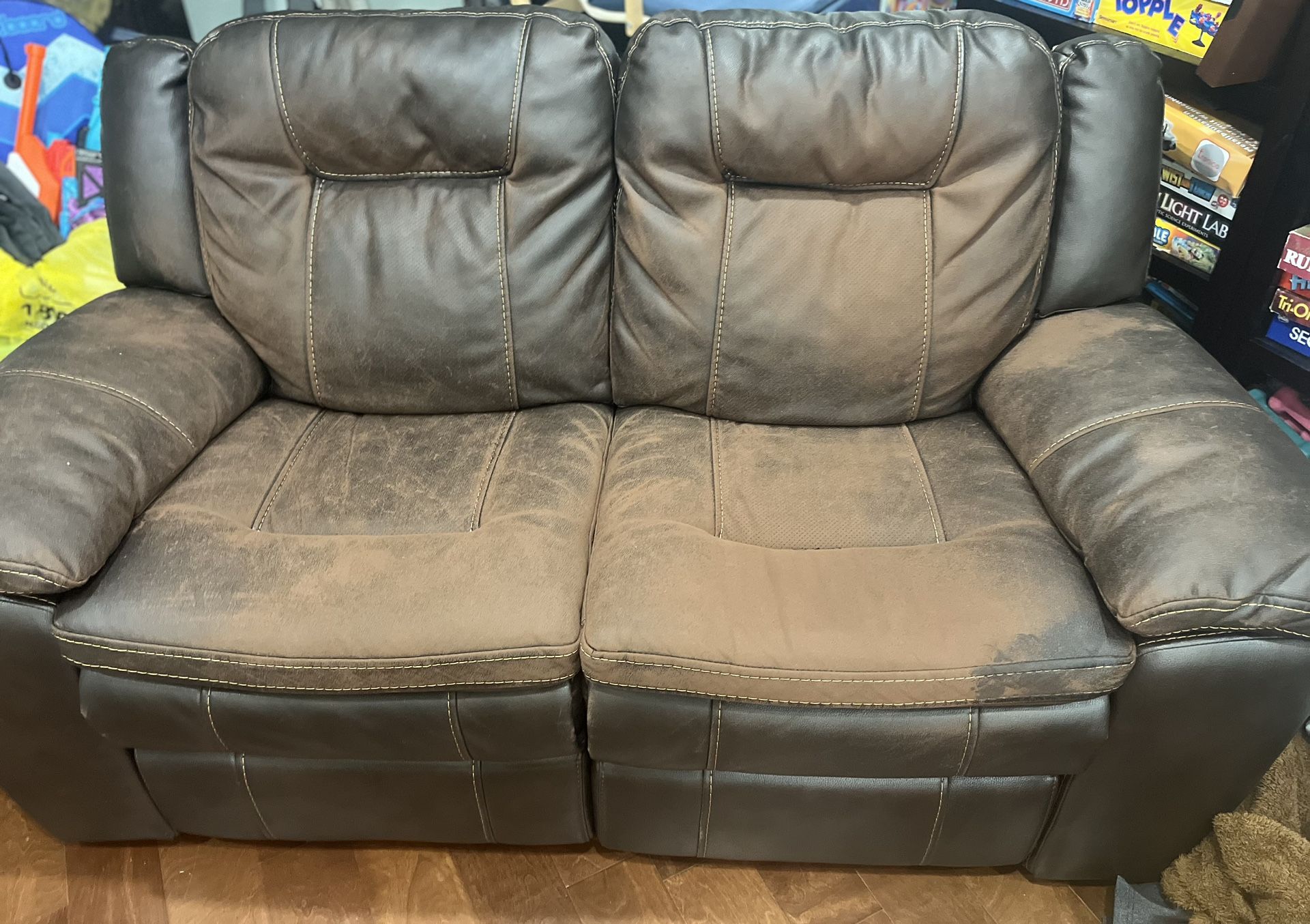 Reclining Sofa and Loveseat