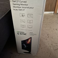 Dell 27in Curved Monitor- S2721HGF