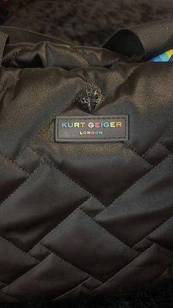 KURT GEIGER Black recycled shopper