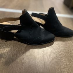 Qupid Brand Black Heels Sz 9