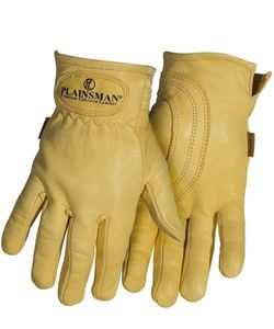 Plainsman Leather Gloves - 2 Pair - Small
