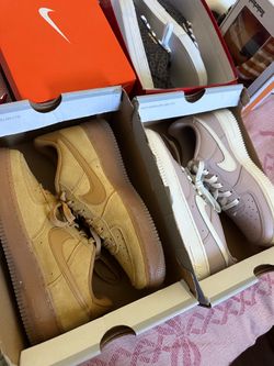 New Nike  AirForce1 New Box Tags $80 Each pair  Size 6 USA —24 cm
