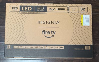 32” Insignia Fire TV (Brand New In Box)