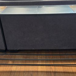 Narrow Console Table behind Couch