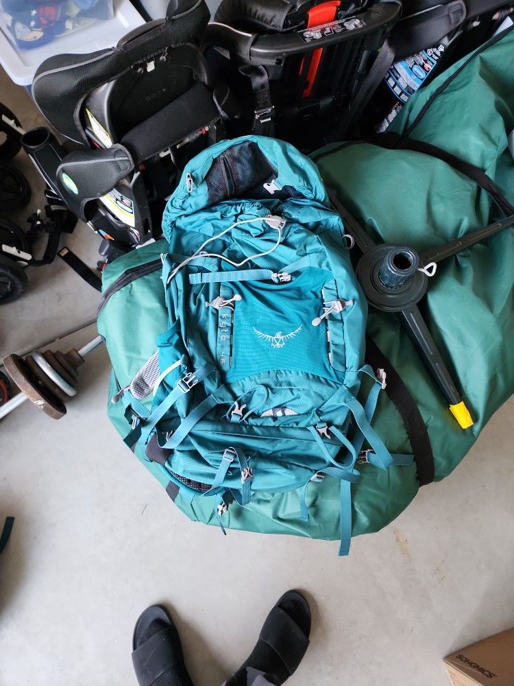 Used Osprey Kyte 46 Hiking Backpack