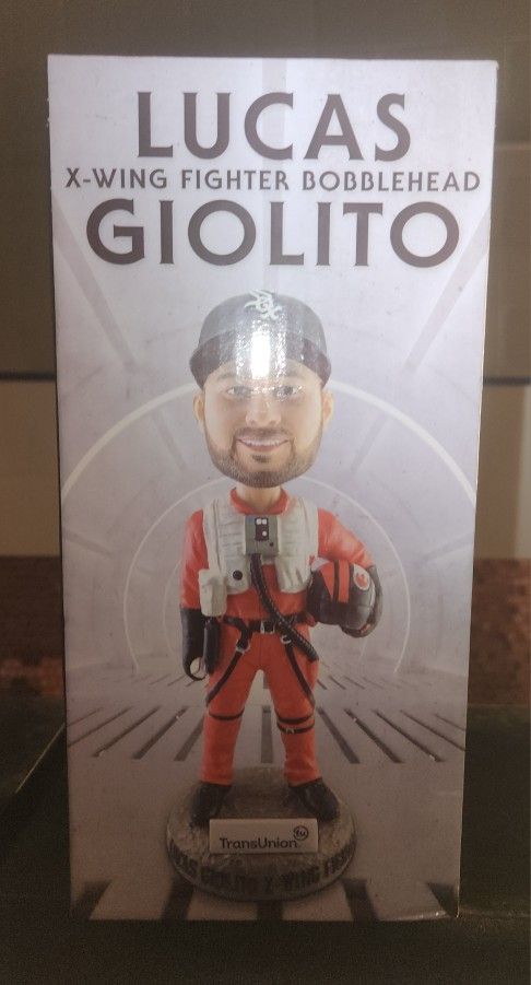Lucas Giolito X-Wing Fighter Bobblehead,