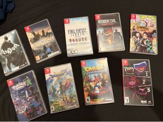 My Nintendo Switch Games! Shoot me offer!!