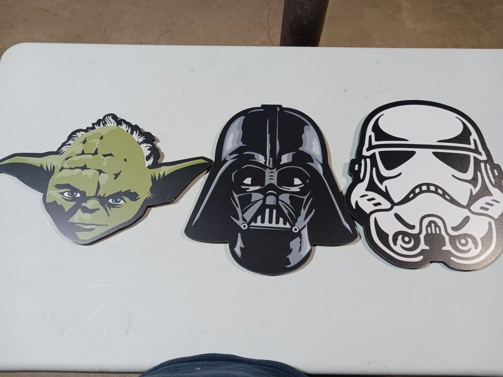 Starwars Wall Plaques