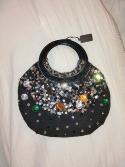 vintage round Bijoux Terner handbag