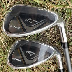NEW Ladies Callaway Edge Wedge Set, P & S