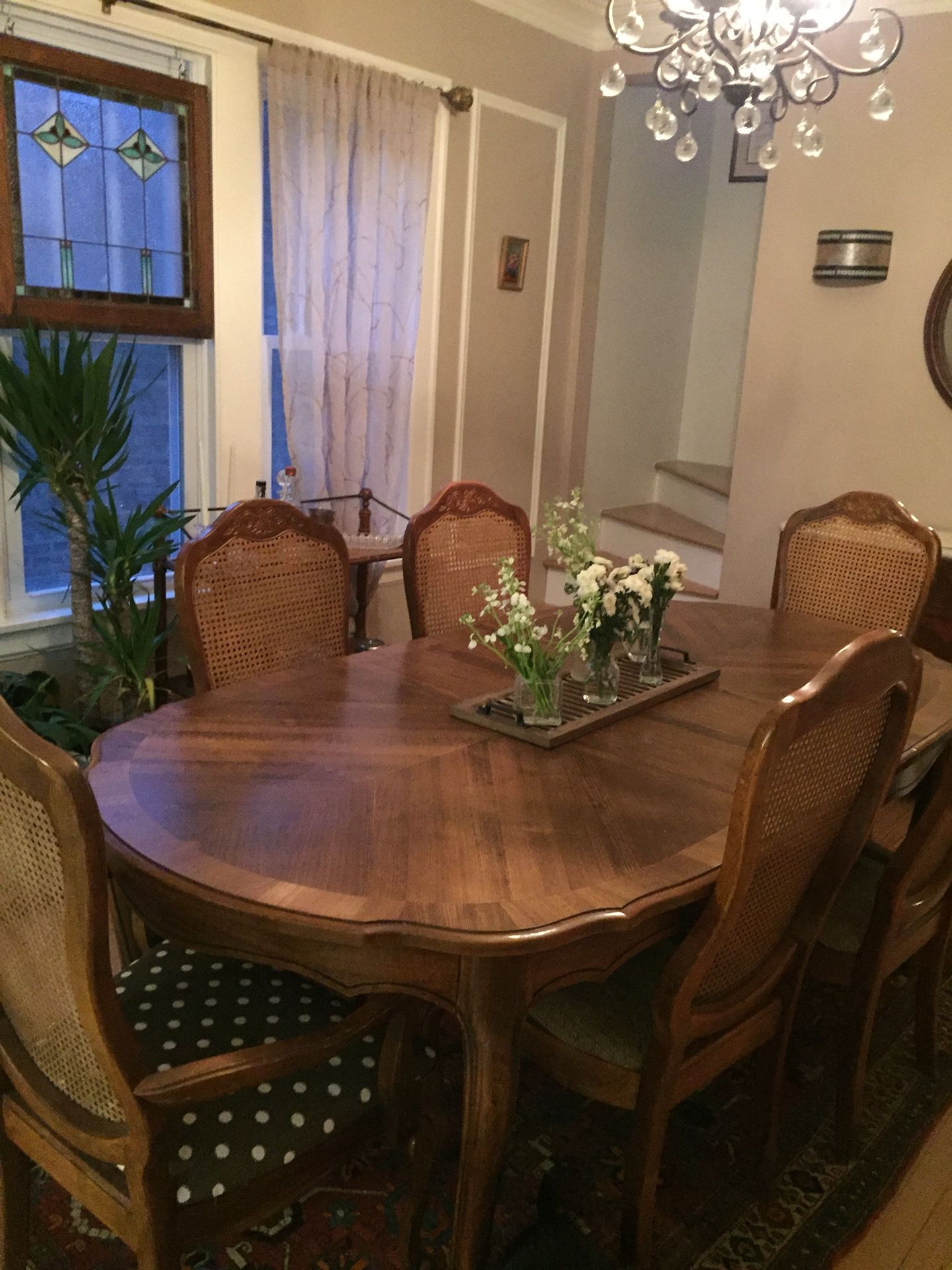 FRENCH PROVINCIAL DINING ROOM SET