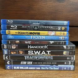 Bunch Of Blue Ray DVDs