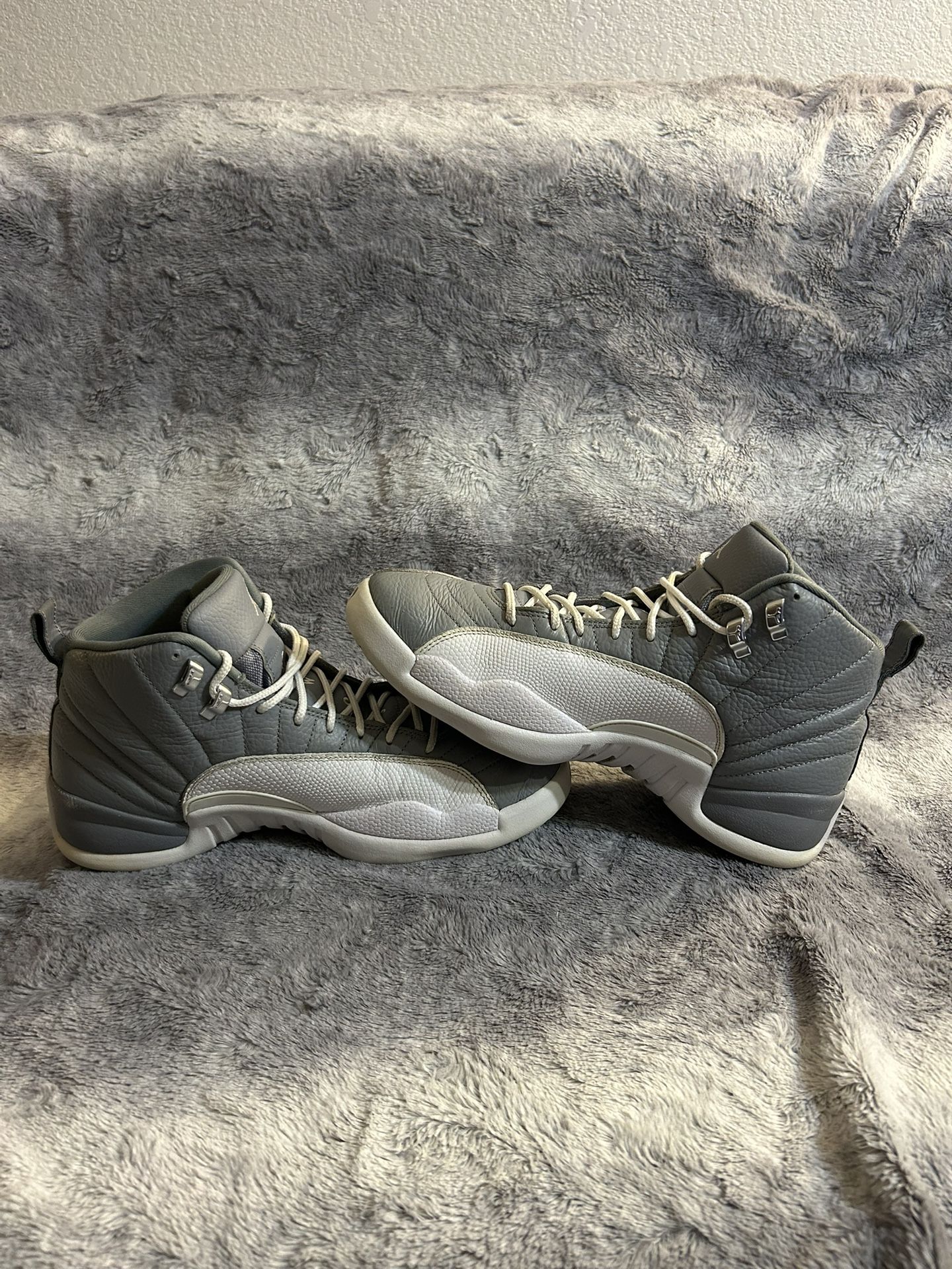 Nike Air Jordan Retro 12 XII Stealth Grey 2022 Size 11 Euc