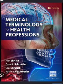 Medical terminology for health professions