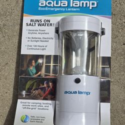 NEW Aqua Lamp Eco Emergency Lantern